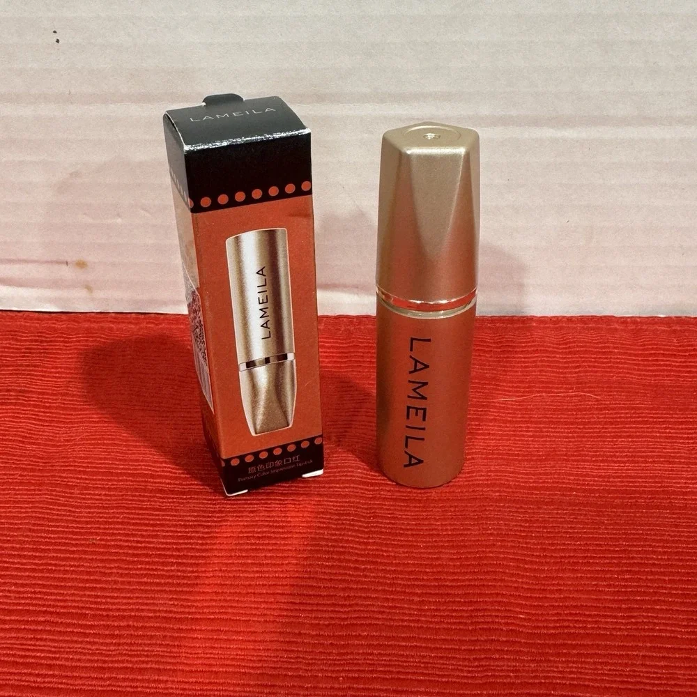 Lameila Reddish Burgundy‎ Lipstick New In Box